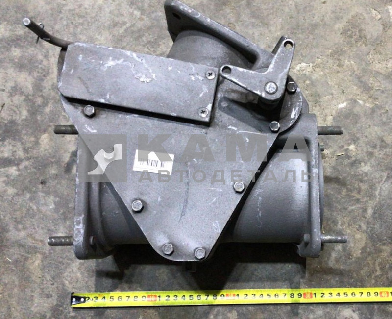 коробка переключения газов 6540-1203035-10 (переключатель выхлопа глушителя самосвала)