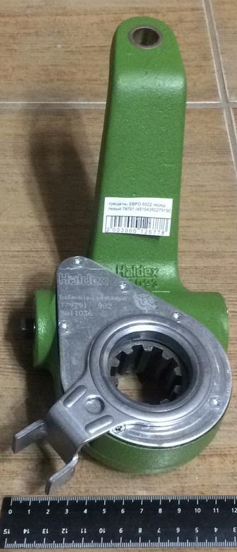 трещетка (рычаг регул.) 6522 перед. левый 79791 (45104350279190)