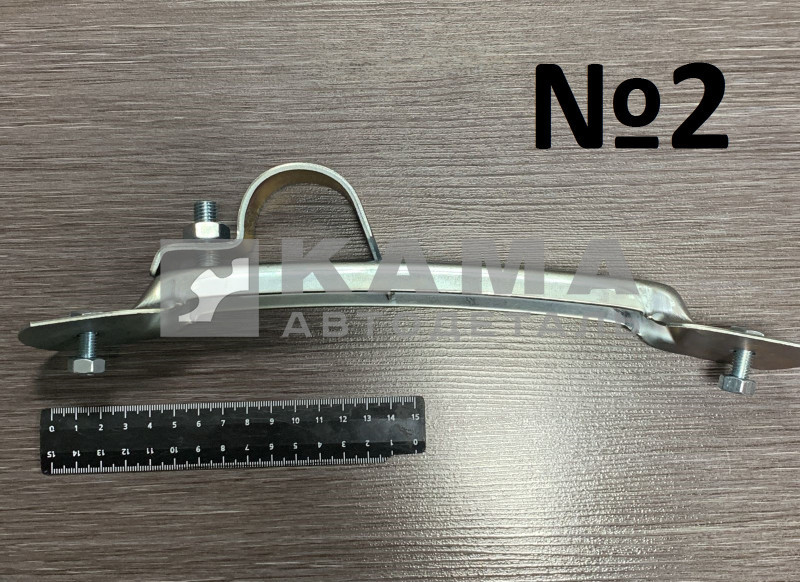 кронштейн крыла пластмас №2 нов. обр. (пластины-"хомут" ТК-42д)