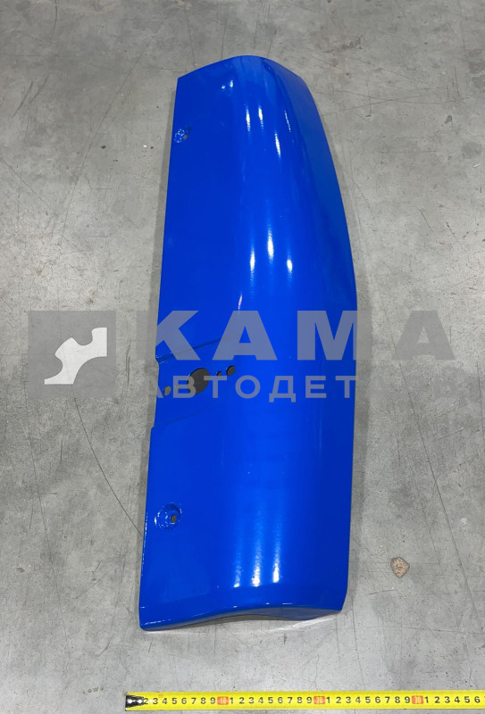 панель кабины-Угловая НАРУЖ. часть евро ЖЕЛЕЗ. цвет СИНИЙ, Правая (ветровик) 65115-8415010