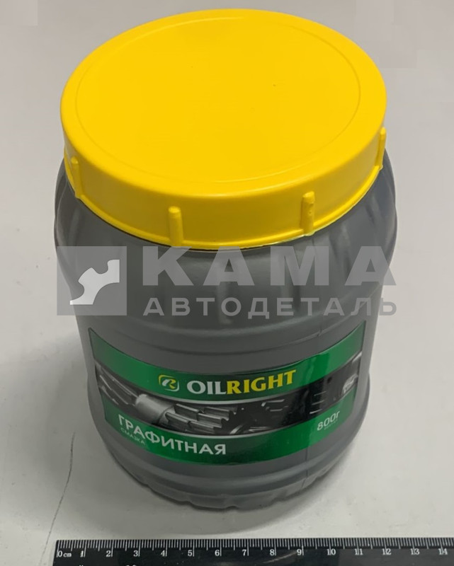 смазка ГРАФИТОВАЯ "OILRIGHT" 800-850гр (упак 9 шт)