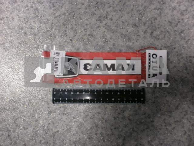 вымпел "КАМА" (5,5х20 см) красный, бахрома