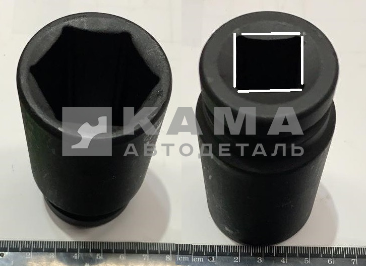 ключ-головка х33 (квадрат под вороток, гайковерт)