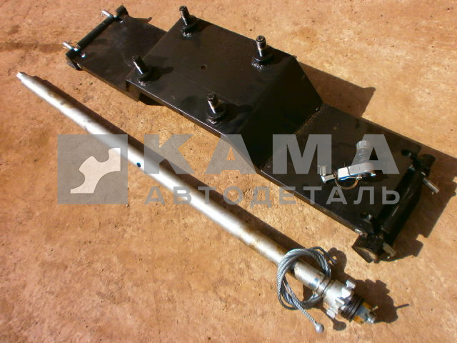 ДержательЗапасногоКолеса (ДЗК) 43118-3105010 (задний под раму) ком-кт ЗАВОД