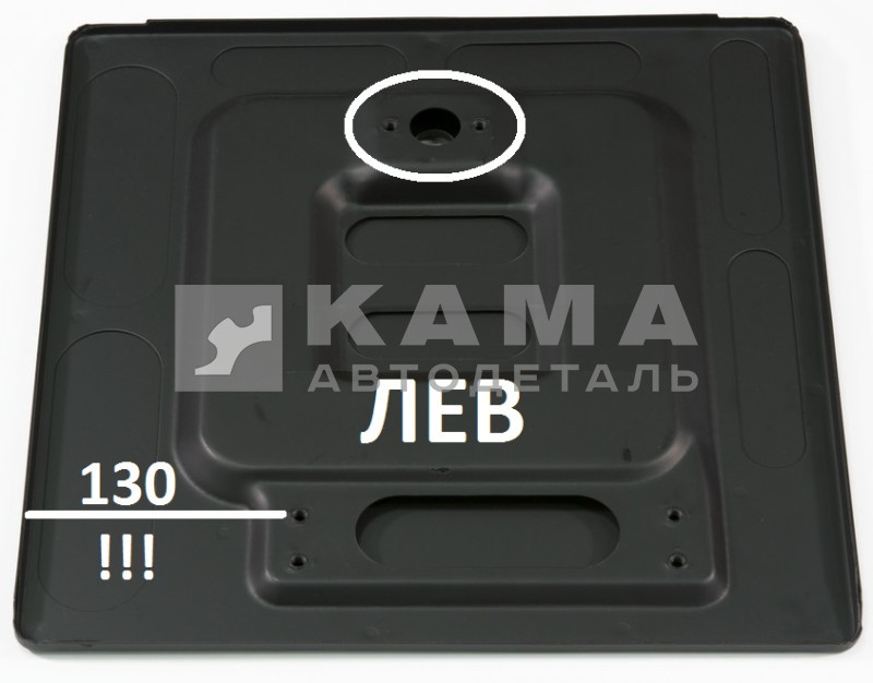 панель кабины-моторного отсека ЕВРО Левая 5460-5413013