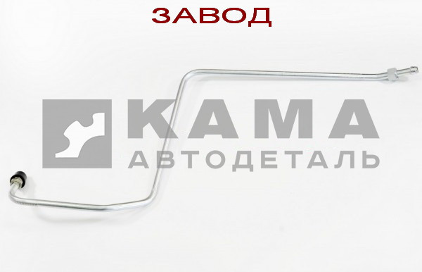 трубка ГУРа высок. давл. 65115-3408054-15 ЗАВОД* (тонкая штуцер/гайка) от шланга гура к ГУРу