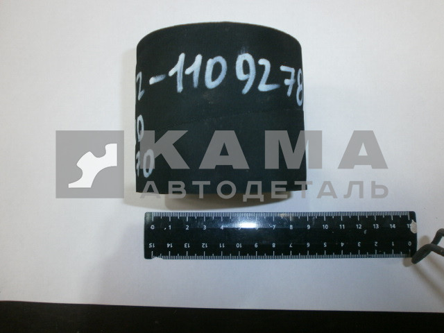 патрубок ТКР прямой 54112-1109278 ЗАВОД (Д70, L=65-70мм) (РТИ)