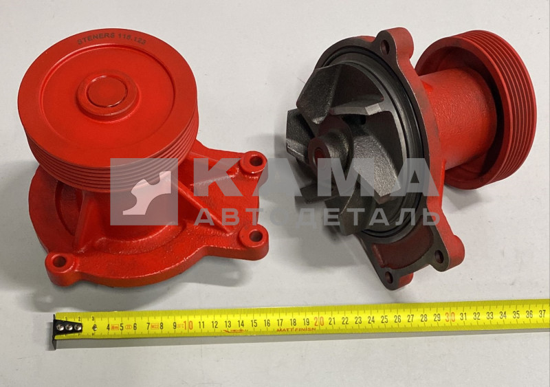 насос водяной ЕВРО-2 "STENERS" 115.123 (ан. 740.50-1307010 6-ти руч.шкив)