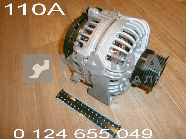 генератор БОШ 28V-110!!!A Import 0 124 655 049 Y124R10 015 / 45104370102490 (КамАЗ Евро4)