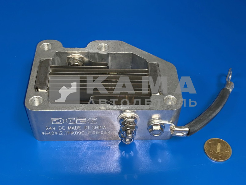 подогреватель впуск. воздуха КАММИНС квадрат. "6ISLe" 3967275 (4940173, 4948412)