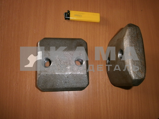подушка рессоры чугун ЧМЗАП 99858-2918024 (вкладыш кр-на рессоры)