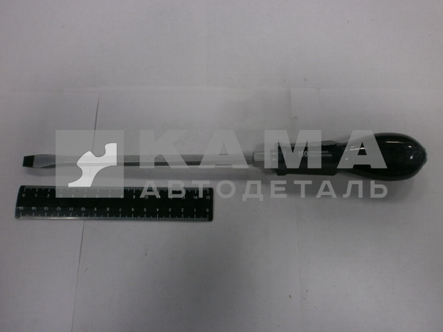 отвертка ударная, Плоская, SL8 х 150/200 мм. пластиковая рукоятка (19117)