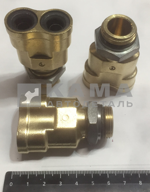 фитинг Металл. Тройник "Y" М22хД12хД12 (45104350610800 / 9540 12-M22х1,5)(Ю43)