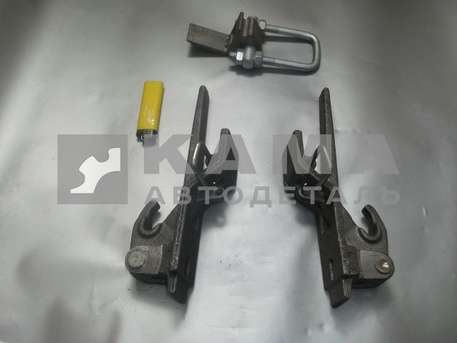 запор (рычаг-"крюк") заднего борта платформы ( "угловой") левый 5320-8505029*