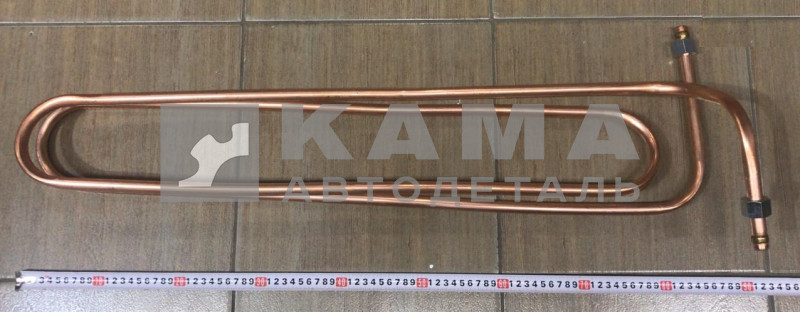 трубка компрессора 1ц. 65115-3506192-12 "на радиаторе" (медная)