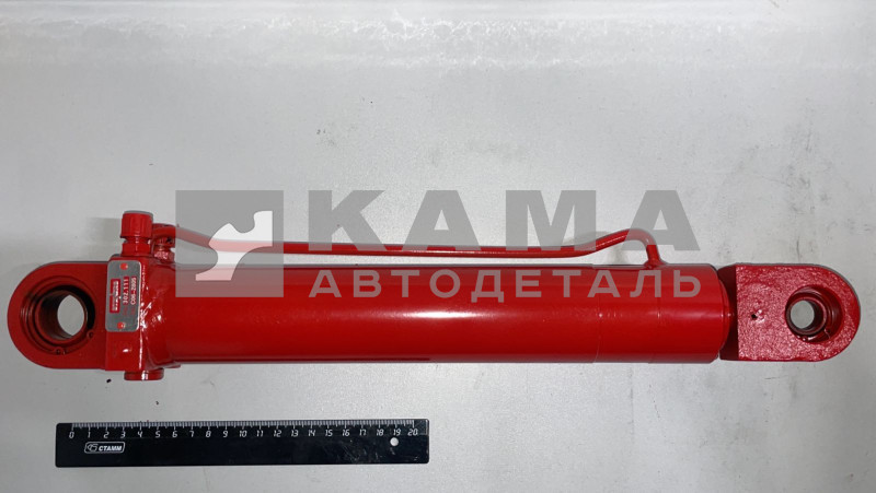 гидроцилиндр МОК 65226-5003014 отв.D25/D16; Штуцера М12 (МеханизмаОпрокидыванияКабины/з.к.) импорт