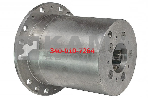 Картер колесного редуктора МАДАРА Зад./Сред + сателлиты в сборе 340-010-7264 ("колокол" всборе)