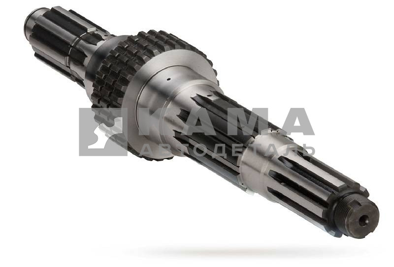 вал КПП вторичный 142.1701105 голый (ОАО КамАЗ) (евро)