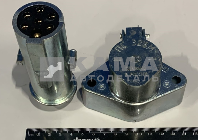 электроразьем ПС-326 КомПлект (вилка+розетка)