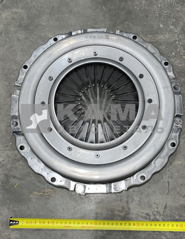 корзина сцепления 1диск.сцеп. "CUMMINS" (Аналог SACHS) 3482000464 (КАМАЗ-4308) (диск нажимной в сборе, лепестковый)