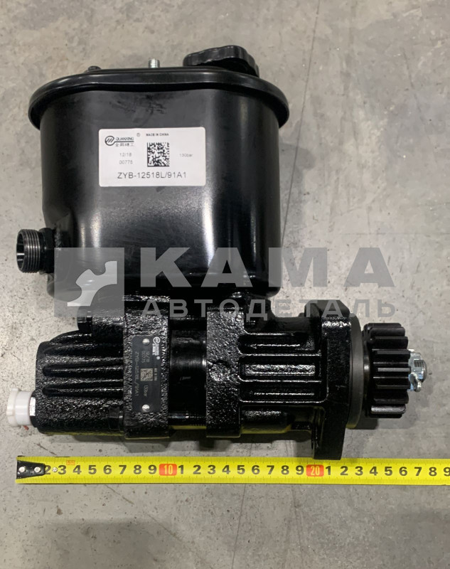 насос Гидро Усилителя Руля (ГУРа) 4310-11/12 (ан. г.Борисов./Елец) ZUB 12518L/91A1 (наруж.резьба обратки М26, подача наруж М18) БЕЗ ГАРАНТИИ