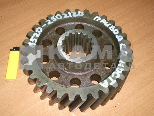 шестерня редуктора 6520 сред/моста ведОмая, привода Сред.моста 6520-2502120 (цилиндрич.)