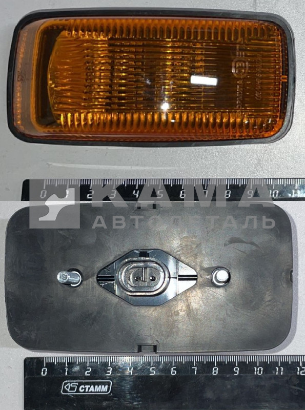 повторитель поворота ЕВРО боковой ДИОДНЫЙ РУФС.12 (К3,К4 прокладка с буртом, ОВАЛьный ЕВРО разьем)