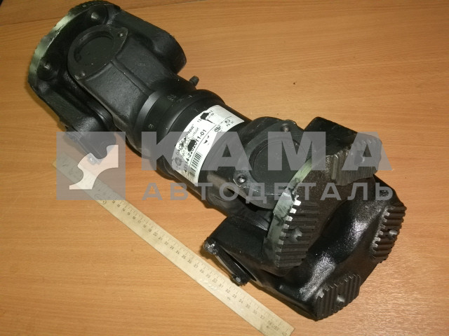 вал карданный РК евро L=418мм 43114-2202011 (Торц.шлицы, Больш.фланцы, от КПП до РК)