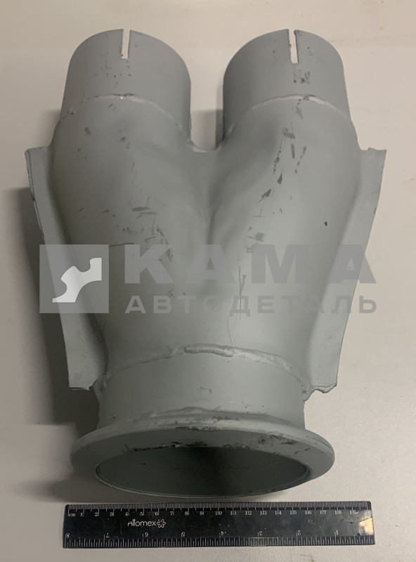 тройник глушителя 6520-1203035-05 (Д-90/120 "прямой" под ХОМУТ)