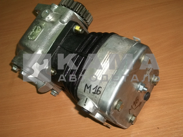 компрессор 1 цил. ЗАВОД (выходы М16иМ26) 53205-3509015-21! ("Байкал/Айк-Мото"г.Ижевск)
