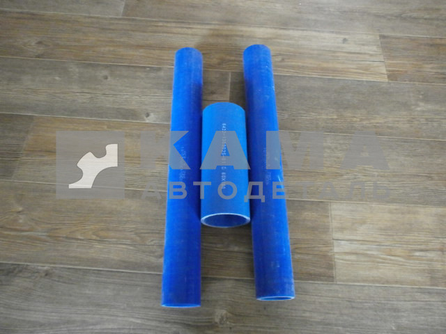 патрубки радиатора СУПЕР-МАЗ к-т 3шт СИЛИКОН (2 дл 1 прямой/корот) (РТИ)