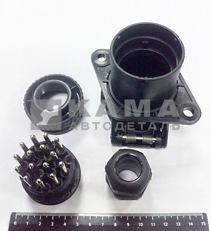 электроразьем РОЗЕТКА ЕВРО-"мама" 15 конт. ЗАВОД (141053/030708)