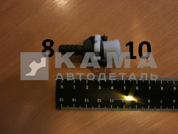 штуцер топливной трубки Е-4 Д8 "ПРЯМОЙ" трубки Д10 (8х10) ("быстросъем") NG8 ан. VOSS 5246026000
