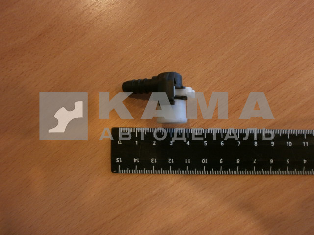 штуцер топливной трубки Е-4 Д8 "УГЛОВОЙ" трубки Д 10 (8х10) ("быстросъем")