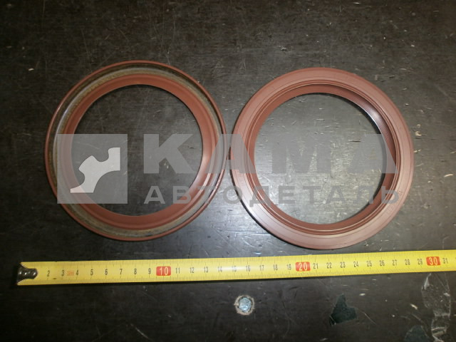 сальник 120х150х12 (красный, без пружины) коленвала ЕВРО (1д.сцепл.) С8002714; РТ 7406.1005160 МКВ; 45104100516090