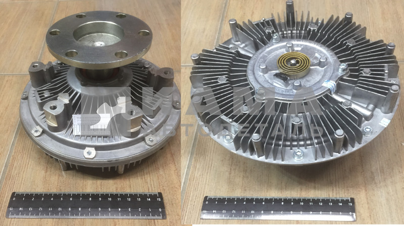 муфта вентилятора вязкостная 21-406-010 (удлинен., крыльчатка Д704) "Технотрон" (аналогBW 020004351) камаз 740.62