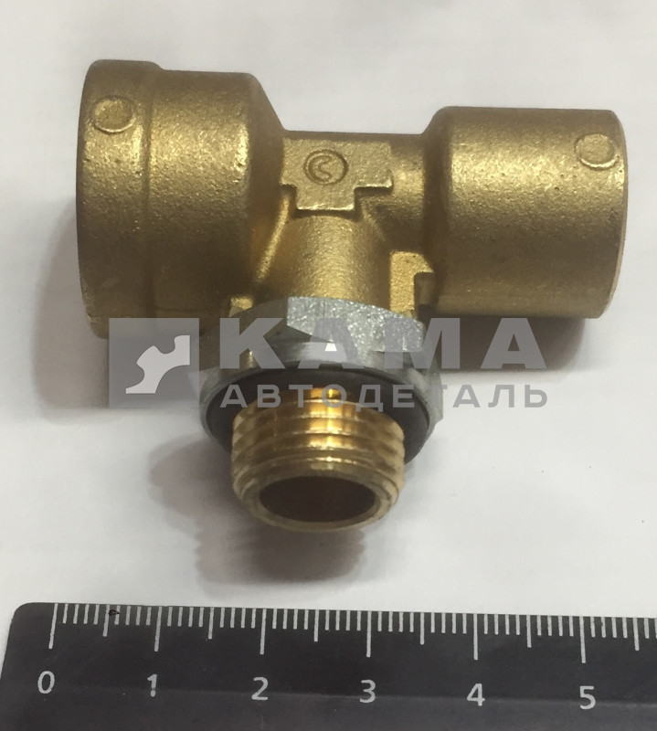 фитинг Металл. Тройник Д12хМ16хМ22вн (4510435060180085 / D9412 12-М16х1,5-М22х1,5-S)(Ю49)