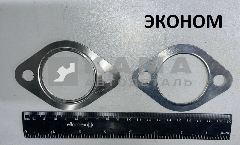 прокладка вЫпускного коллектора (полностью МЕТАЛЛ) 7403.1008050 ЭКОНОМ