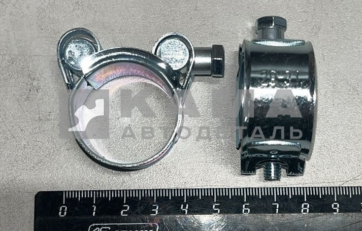 хомут ленточный Суперусиленный с болтом ГБС 29-31