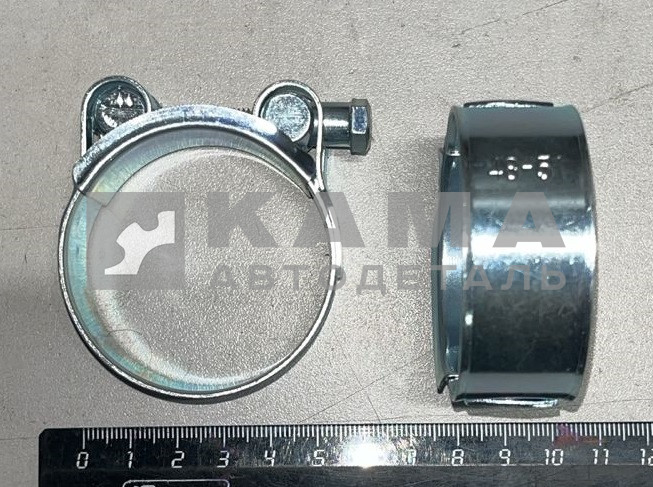 хомут ленточный Суперусиленный с болтом ГБС 48-51