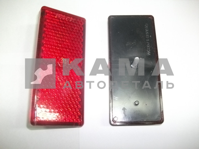 катафот ЕВРО красный прямоугольный 1 шпилька 3002.3731 (световозвращатель)