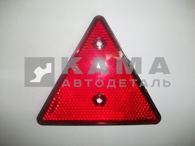 катафот треугольный красный ТН109 (ФП401Б)