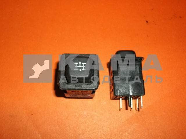 клавиша ЕВРО "включения КОМ" выключатель 3842.3710-02.30 (4 клеммы)