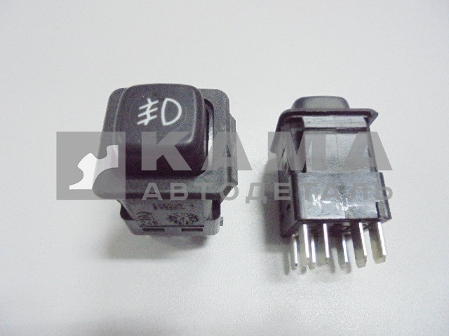 клавиша ЕВРО "противотум фар Передних" выключатель 3842.3710-10.03 (86.3710-02.03 - 8 контактов)