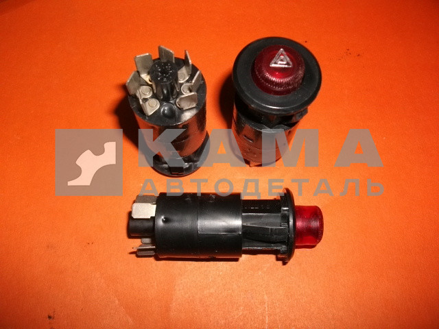 кнопка аварийки (7 клемм) 32.3710