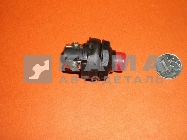 кнопка массы (11.3704) "красная" 5320-3740157