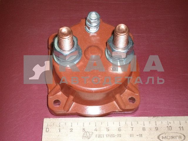 крышка втягивающего реле стартера в сборе с болтами (Текстолитовая) СТ142-3708830