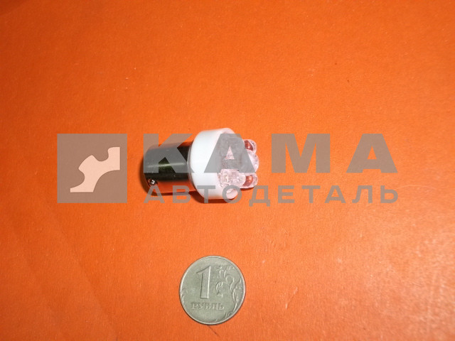 лампа СВЕТОДИОДНАЯ 24V 5 диодов 24т15б-5лед/2