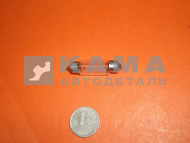 лампа пальчиковая АС 24х5 (Брест/Маяк/Автосвет) 39 62405С ПРОСТАЯ