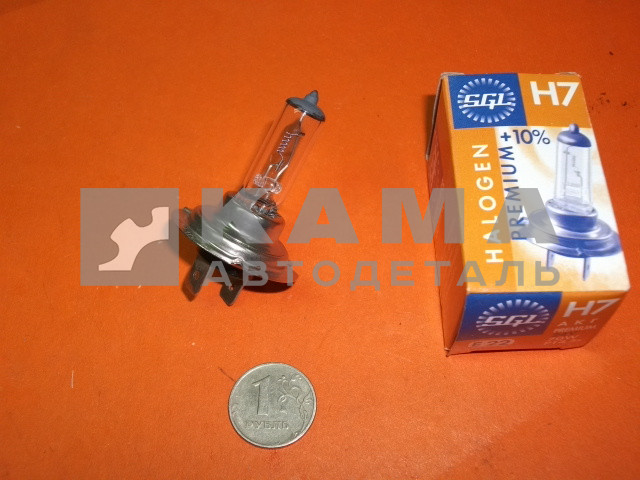 лампа фарная Н7 24х70 галоген 54730 PX26D